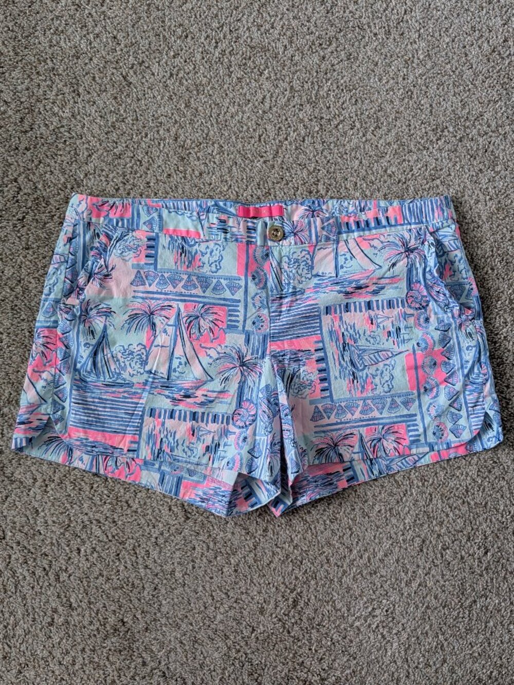 EUC Lilly Pulitzer shorts, women's size 16